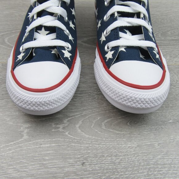 Converse Chuck Taylor All Star HI Archive Stars Women's Size 8 Navy NEW - Picture 5 of 14